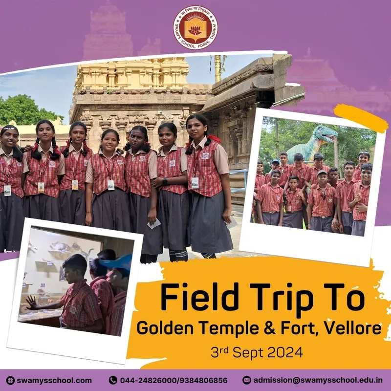 Field Trip to Iconic landmarks in Vellore